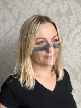 Logo trade reklaamkingi pilt: KALIPSO näokaitse - läbipaistev mask suu ja nina jaoks 1447162