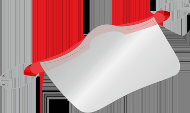 Logo trade meened foto: KALIPSO näokaitse - läbipaistev mask suu ja nina jaoks 1447162