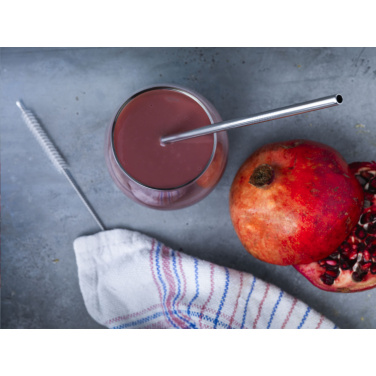 Logotrade firmakingid pilt: Korduvkasutatav ECO Straw Set roostevabast terasest joogikõrs