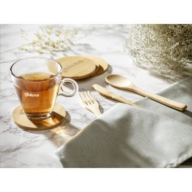 Logotrade reklaamkingid pilt: Bambu söögiriistade komplekt