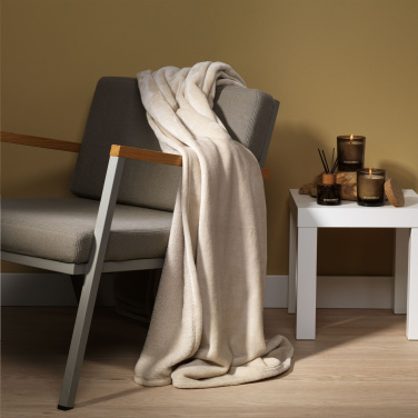 Logo trade reklaamtoote pilt: Wooosh Melrose GRS beež pleed