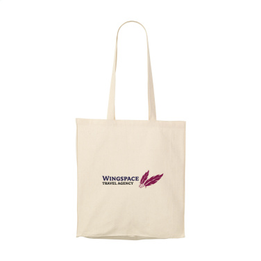 Logo trade ärikingi pilt: Natural Square Bag (165 g/m²) puuvillane kott