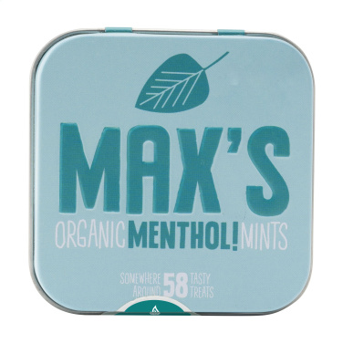 Logo trade ärikingituse pilt: Max's Mints mentooliga pastillid