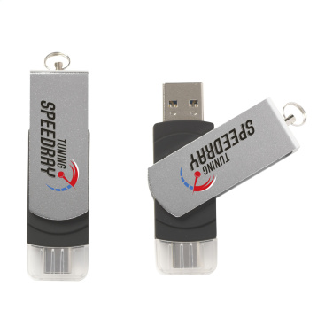 Logo trade reklaamkingituse pilt: USB Dual Connect 3.0 – C-tüüpi 16 GB