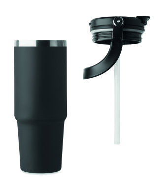 Logotrade ärikingituse foto: SUMA HAND topeltseinaga termoskruus 850 ml