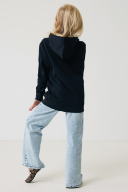 Logo trade firmakingituse pilt: Taskutega Iqoniq Yengo laste taaskasutatud puuvillast dressipluus