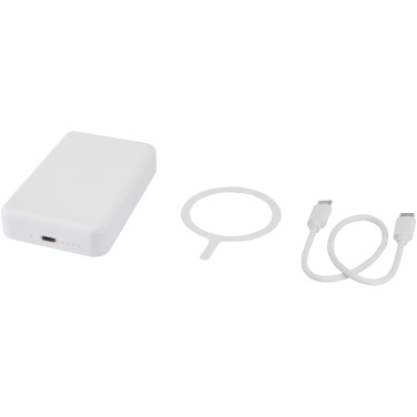 Logotrade ärikingid pilt: Acrab 10 000 mAh 15W magnetiline juhtmevaba varupank 20W PD-ga - valmistatud taaskasutatud plastist