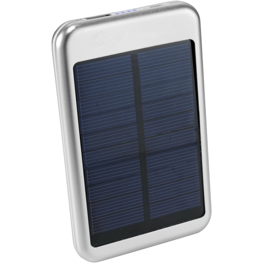 Logo trade liikelahjat tuotekuva: Bask-aurinkokennovaravirtalähde, 4000 mAh