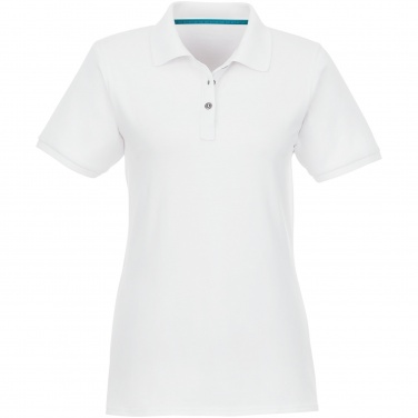 Logo trade liikelahjat tuotekuva: Beryl short sleeve women's organic recycled polo
