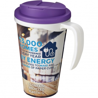 Logotrade mainoslahja ja liikelahja kuva: Brite-Americano® Grande 350 ml muki, läikyttämätön kansi