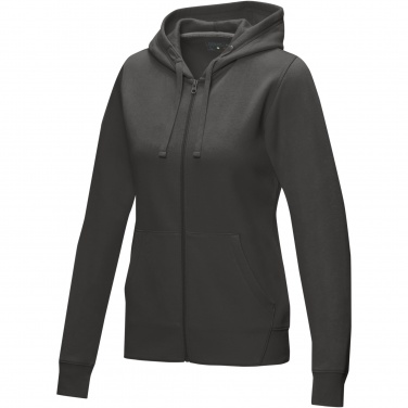 Logotrade mainoslahjat ja liikelahjat tuotekuva: Ruby women’s organic recycled full zip hoodie