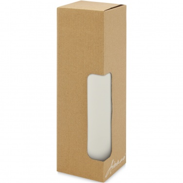 Logotrade mainoslahjat kuva: Lumi 300 ml keraaminen kahvimuki bambukannella