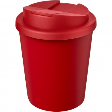 Logotrade liikelahja mainoslahja kuva: Americano® Espresso Eco 250 ml kahvimuki kierrätetystä materiaalista. Läikkymätön kansi.