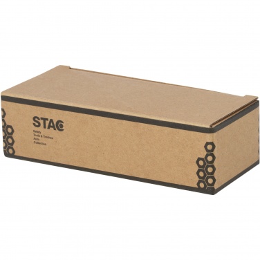 Logo trade mainoslahjat ja liikelahjat kuva: Helios kierrätetystä muovista valmistettu aurinkodynamotaskulamppu karbiinihaalla