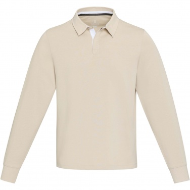 Logotrade mainoslahjat ja liikelahjat tuotekuva: Clyde unisex organic rugby polo sweatshirt
