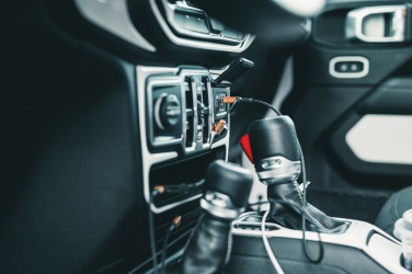 Logo trade mainostuote kuva: Ohio RCS sertifioitu kierrätysmuovinen 6-in-1 johto