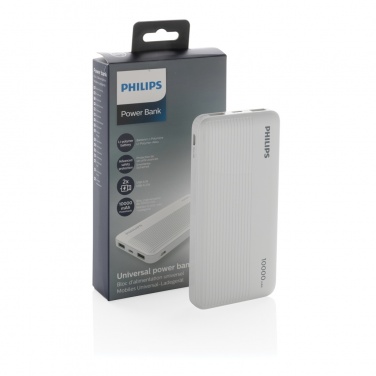 Logotrade mainostuotet kuva: Philips 10000mAh ohut varavirtalähde