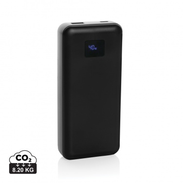 Logo trade liikelahja mainoslahja tuotekuva: Gridley 20000mAh 65W tietokonevirtapankki RCS muovista