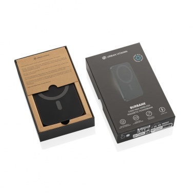 Logotrade liikelahja tuotekuva: Urban Vitamin Burbank 3000mAh virtapankki RCS materiaaleista