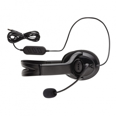 Logotrade mainoslahjat kuva: Työheadset johdolla