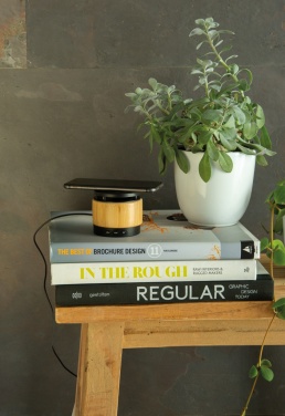 Logo trade mainoslahjat ja liikelahjat kuva: Langaton bambulaturi-kaiutin