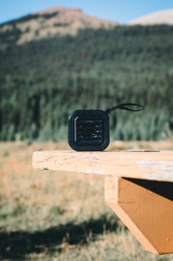 Logo trade liikelahja mainoslahja tuotekuva: 3W langaton aurinkovoimakaiutin RCS muovista