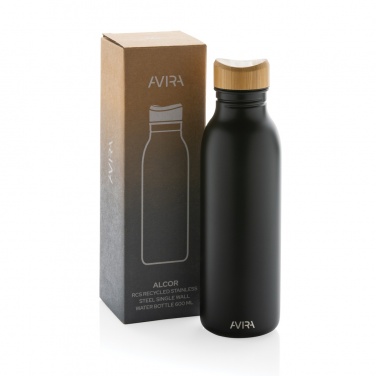 Logo trade mainoslahja kuva: Avira Alcor RCS yksiseinäinen re-steel vesipullo 600 ML