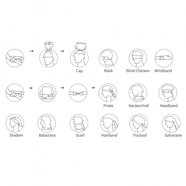 Logo trade mainostuotet tuotekuva: Multiscarf