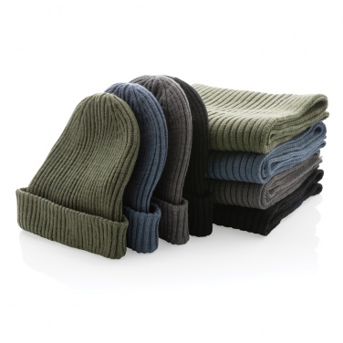 Logotrade liikelahjat mainoslahjat tuotekuva: Impact AWARE™ Polylana®kudottu huivi 180x25cm