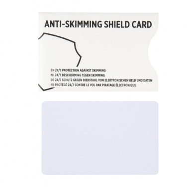 Logo trade mainostuotet tuotekuva: Anti-skimming RFID kortti aktiivisella häirintäsirulla