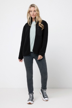 Logotrade mainostuote tuotekuva: Iqoniq Diran teddyfleecetakki kierrätetystä polyesteristä