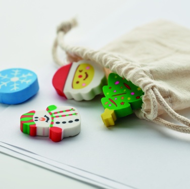 Logotrade mainoslahja tuotekuva: Pyyhekumisetti