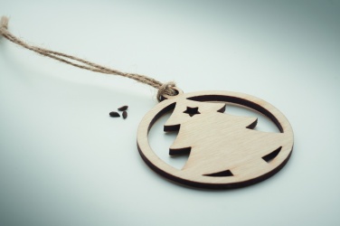 Logotrade liikelahjat mainoslahjat tuotekuva: Puinen puun muotoinen koriste