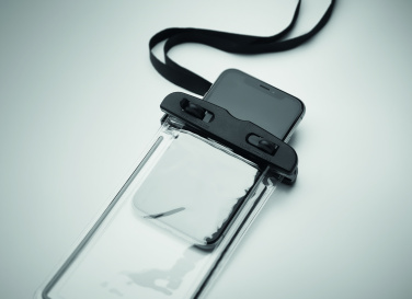 Logo trade mainoslahjat tuotekuva: Vedenpitävä kännykkäpussi