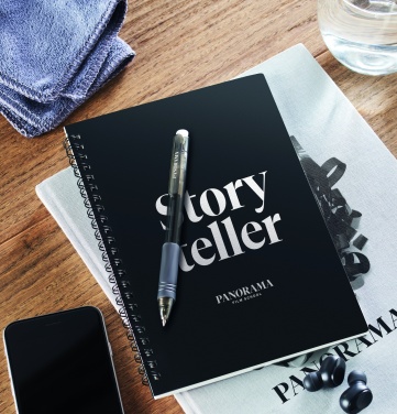 Logo trade mainoslahjat tuotekuva: A5 pyyhittävä muistikirja