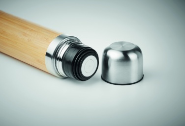 Logotrade liikelahjat mainoslahjat tuotekuva: Bambu termospullo 400ml CHAN BAMBOO