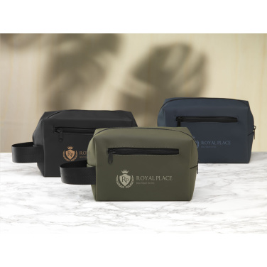 Logotrade liikelahja mainoslahja kuva: LeLennon RCS kierrätetty PU-kylpytuotepussi