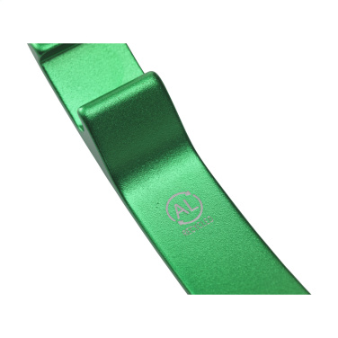 Logo trade liikelahjat mainoslahjat kuva: Alu Opener GRS kierrätetty avaimenperä
