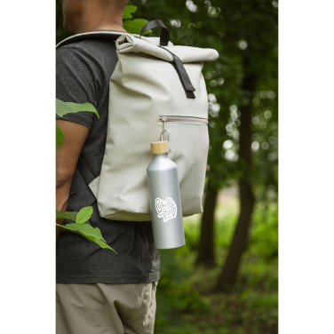 Logo trade mainostuote kuva: AluBamboo GRS Kierrätetty Alu 750 ml vesipullo