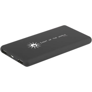 Logotrade mainoslahjat kuva: SCX.design P30 8000 mAh solar varavirtalähde, valaistuva