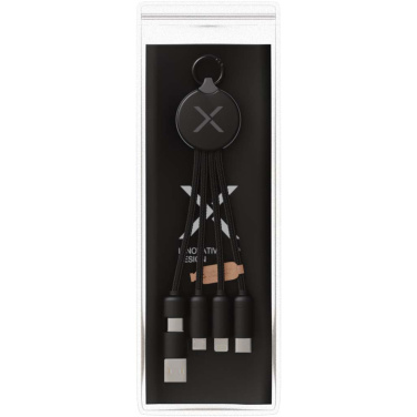 Logotrade mainoslahjat ja liikelahjat tuotekuva: SCX.design C14 15 W:n 5-in-1-latauskaapeli