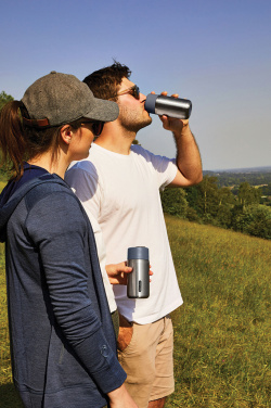 Logotrade mainostuotet kuva: Musta+Blum-eristetty matkamuki ruostumatonta terästä