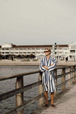 Logo trade mainoslahja kuva: VINGA Ornos-hamam-kylpytakki S/M GRS