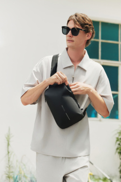 Logo trade mainoslahja ja liikelahja tuotekuva: Urban Sling vettähylkivä laajennettava crossbody -laukku