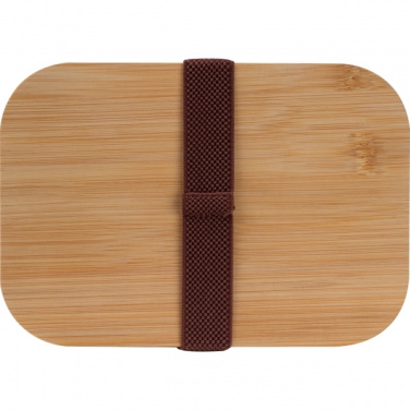 Logotrade mainoslahjat ja liikelahjat tuotekuva: Setti Lunchbox ruostumattomasta teräspullolla Toronto