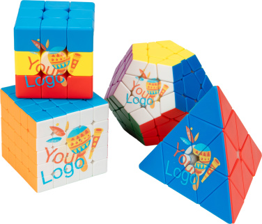 Logo trade mainoslahja kuva: Kuutio - logiikkapulmapeli