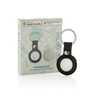 Logotrade mainoslahjat kuva: Findmate Dual RCS -esinepaikannin, kierrätysmuovia, IPX5
