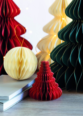 Logo trade mainostuotet tuotekuva: Paperinen joulukuusen koriste