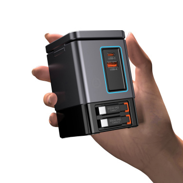 Logotrade liikelahja mainoslahja kuva: Urban Vitamin Sacramento 105WGAN -laturi, kaapelit