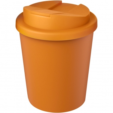 Logotrade verslo dovanos nuotrauka: Americano® Espresso Eco 250 ml perdirbtas stiklainis su neišsiliejančiu dangteliu